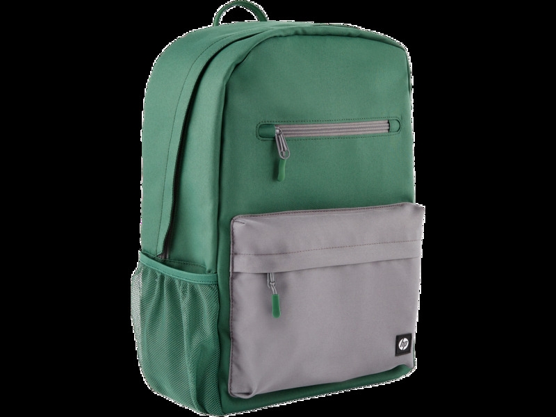 HP Campus Green Backpack 3/4 Right White