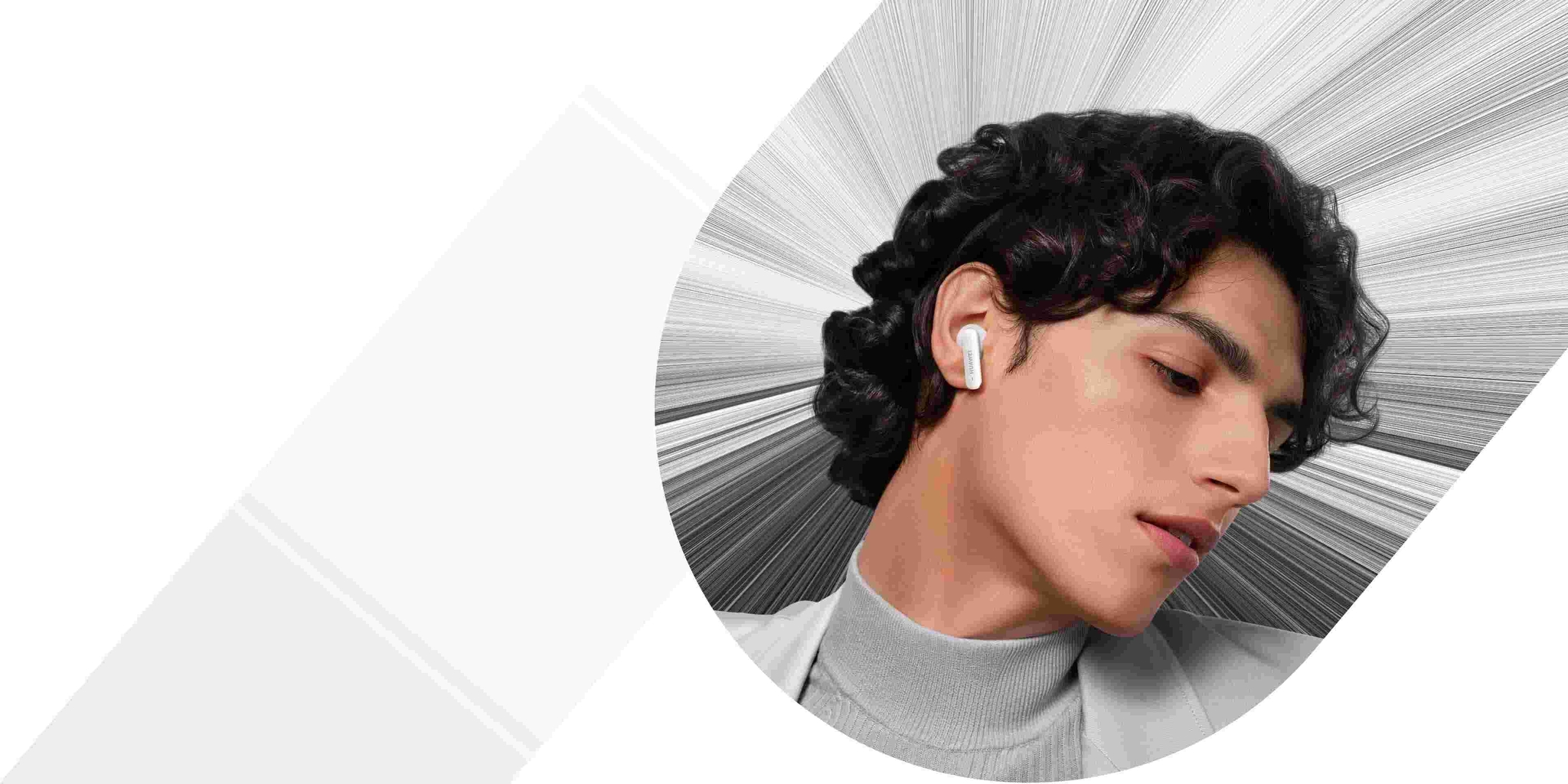 HUAWEI Freebuds 6i White Creative Shot