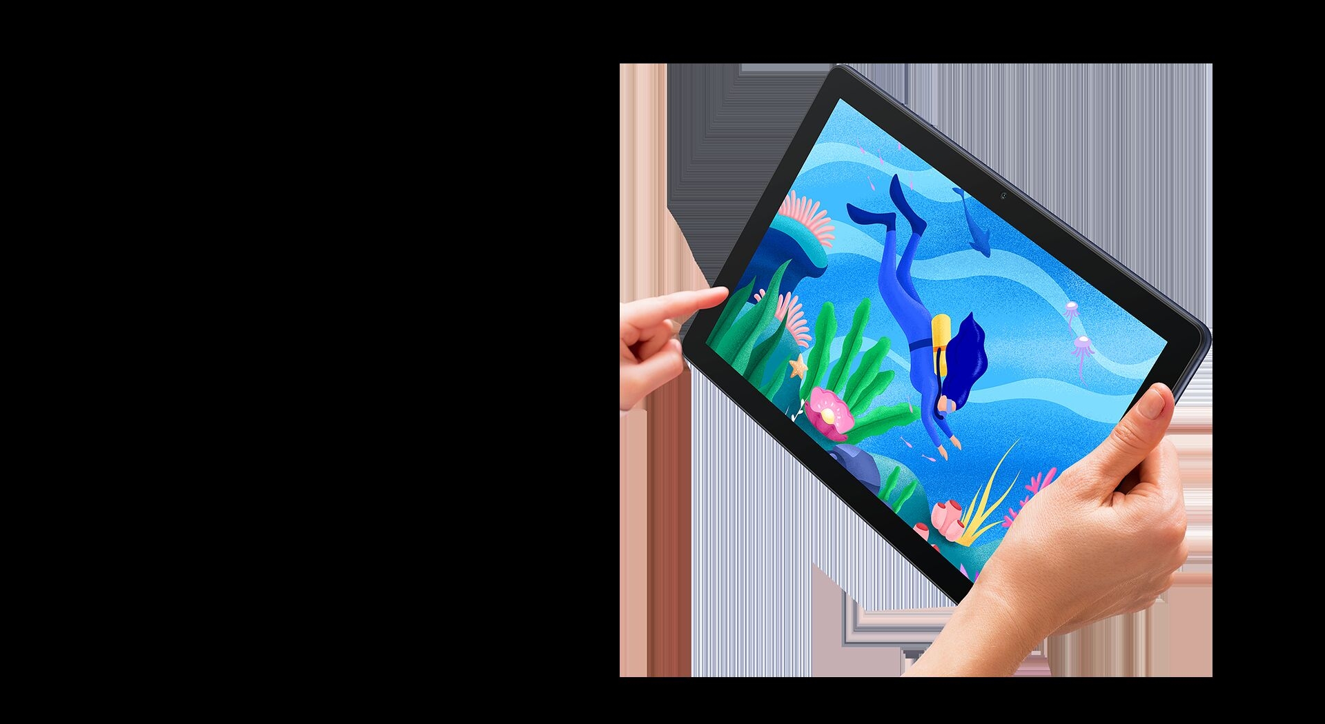 HUAWEI MatePad T 10 dual-speaker system