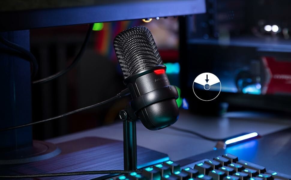 HyperX SoloCast – USB Condenser Gaming Microphone