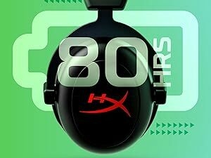 DokanTech_HyperX Cloud II Core Wireless Headset - DTS Audio, Memory Foam, Black