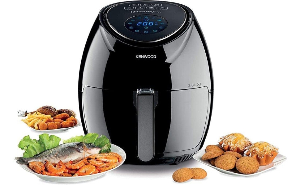 Kenwood KHealthyFry Digital Air Fryer, 1.7 KG, 1500 Watt, Black – HFP30.000BK (