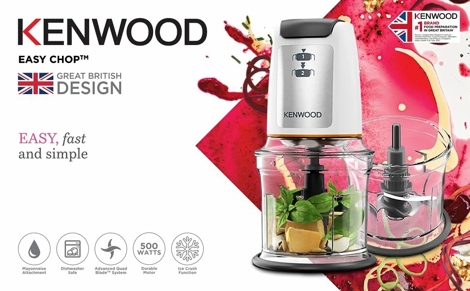 مفرمة طعام كهربائية 500 واط من كينوود