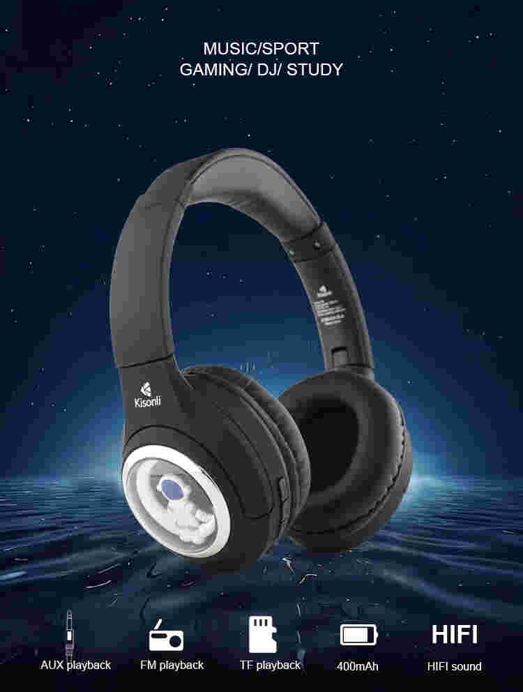 Kisnoli A3 Tws Blue Tooth Wireless Gaming Headsets Headphones Wholesale