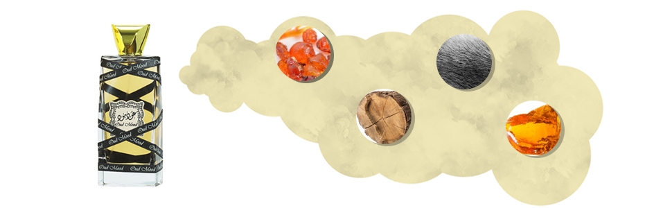 Oud Mood By Lattafa, Perfume for Men and Women - Eau de Parfum, 100 ml