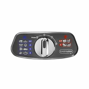 Moulinex FP823125 Double Force Food Processor, 1000 Watt, 27 Functions