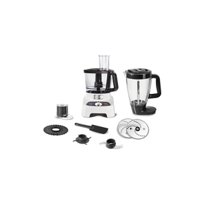Moulinex FP823125 Double Force Food Processor, 1000 Watt, 27 Functions