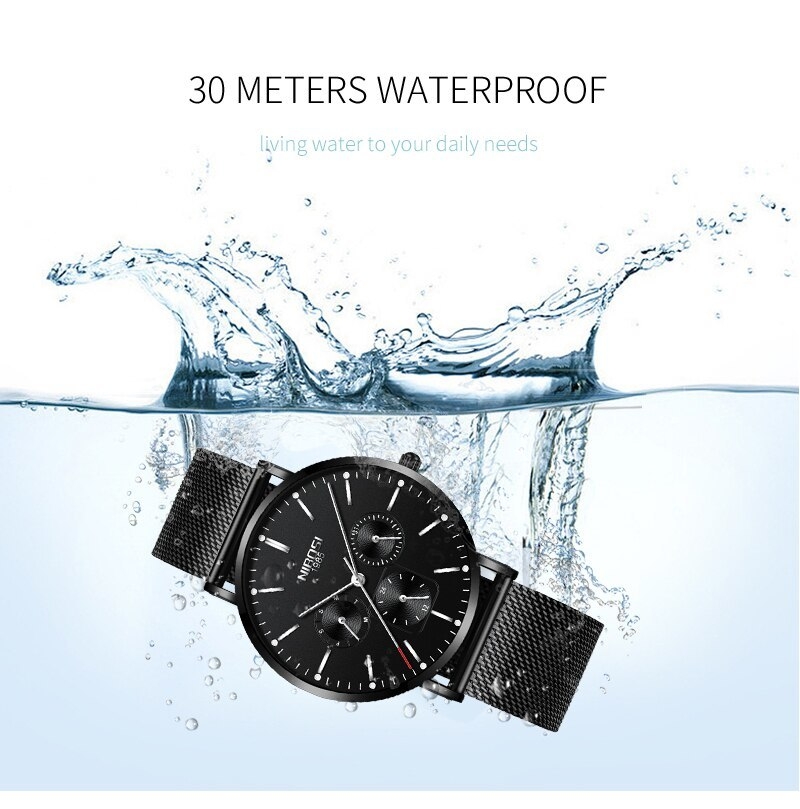 NIBOSI Luxury Brand 2018 Men Watches Ultra Thin Watches For Men Famous Brand Watch With Date men waterproof Relogio Masculino (11)