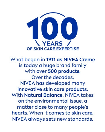 nivea 100 years of skin care expertise brand story