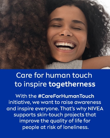 nivea care for human touch to inspire togetherness brand story
