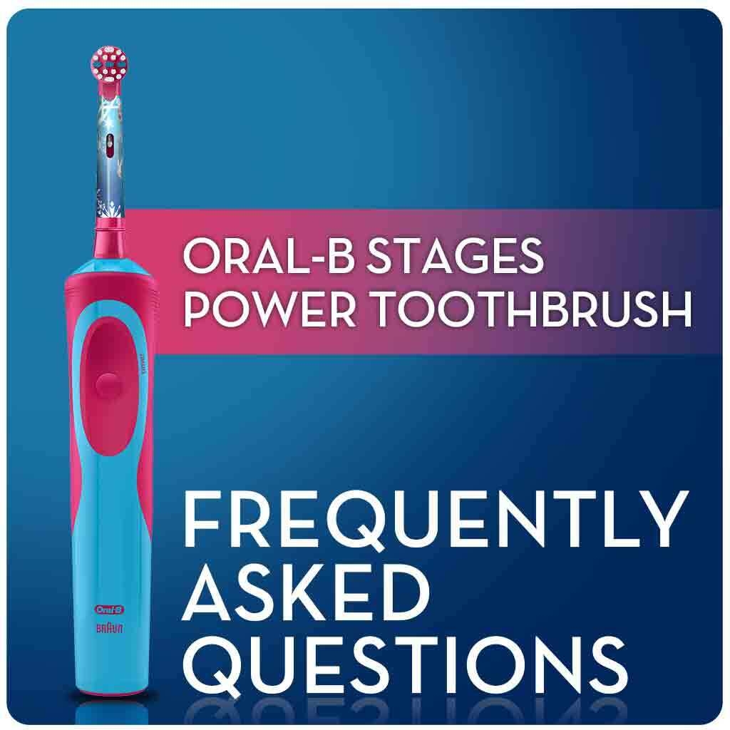 Oral B Stages Power Kids Rechargeable Electric Toothbrush Frozen With