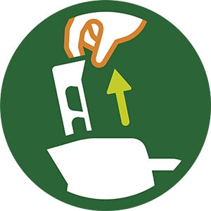 Removable filter captures