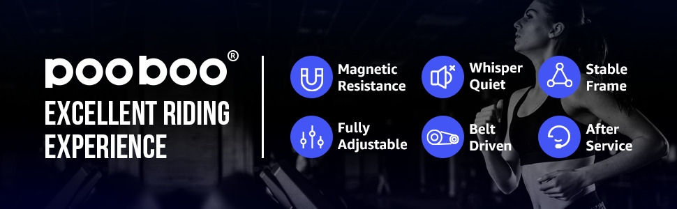 pooboo exercise bike