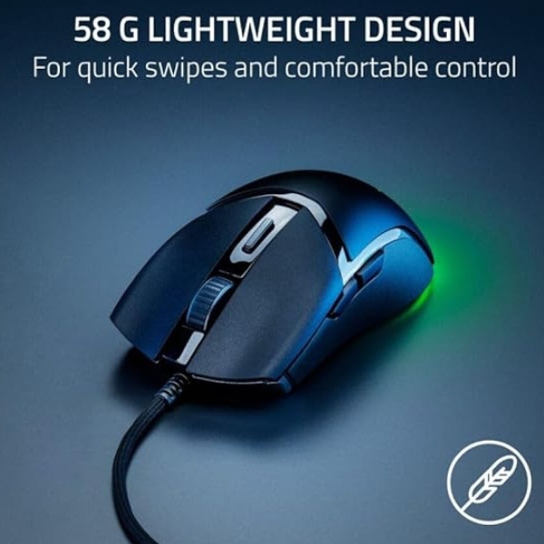 Razer Cobra Wired Gaming Mouse – Precision, Speed & RGB Lighting – RZ01-04650100-R3M1-dokantech