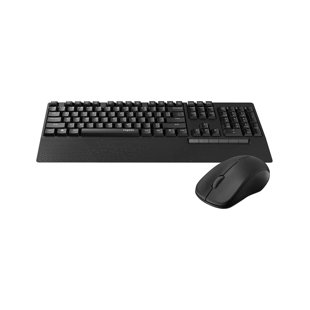 Mouse Compo سعر Rapoo X1960 Wireless Compo Keyboard & Mouse - BlackRapoo X1960 ...