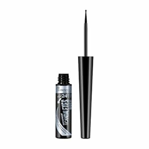Rimmel London Scandaleyes Waterproof Kohl Kajal Liner - Blue. A navy blue shade.