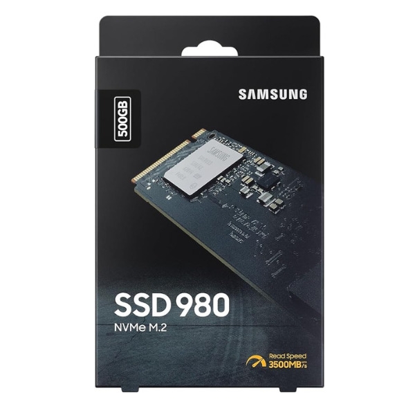 Samsung 980 NVMe M.2 SSD 500GB – Up to 3500MB/s -MZ-V8V500BW- Dokkantech#