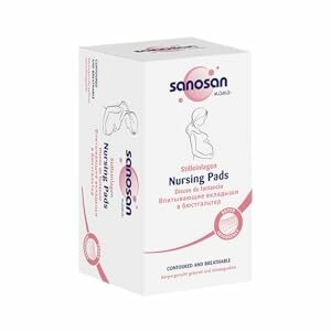 Sanosan mama nurseing pads for breastfeeding contoured
