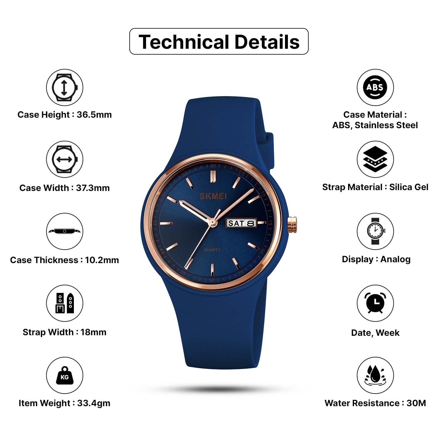 SKMEI Young Women's Watches - Silicone Band - 2057 | SKMEI – SKMEI India