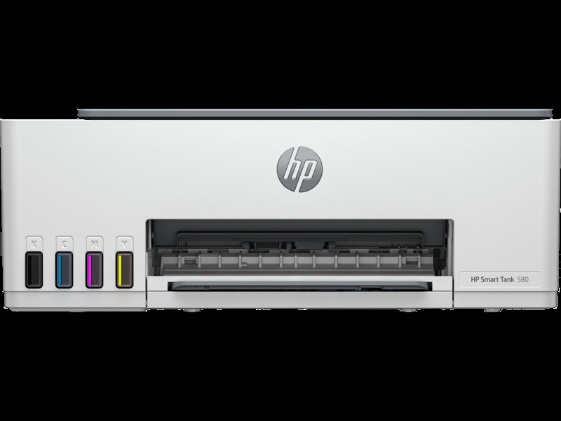 HP Smart Tank 580 AIO WL EM Printer LightBasalt Catalog VisID GrayBG Front