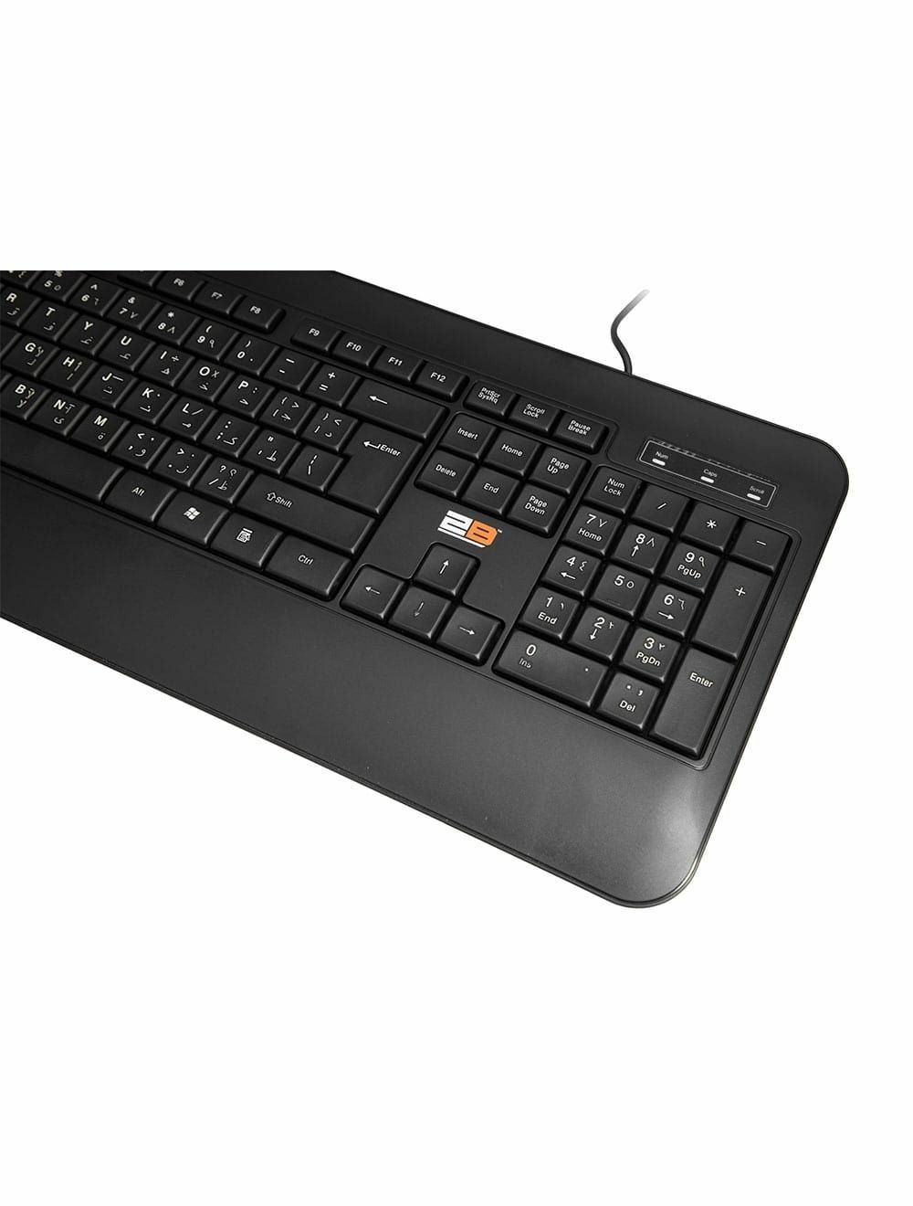 لوحة مفاتيح توبي KB665 بتصميم مريح ومتين للاستخدام اليومي