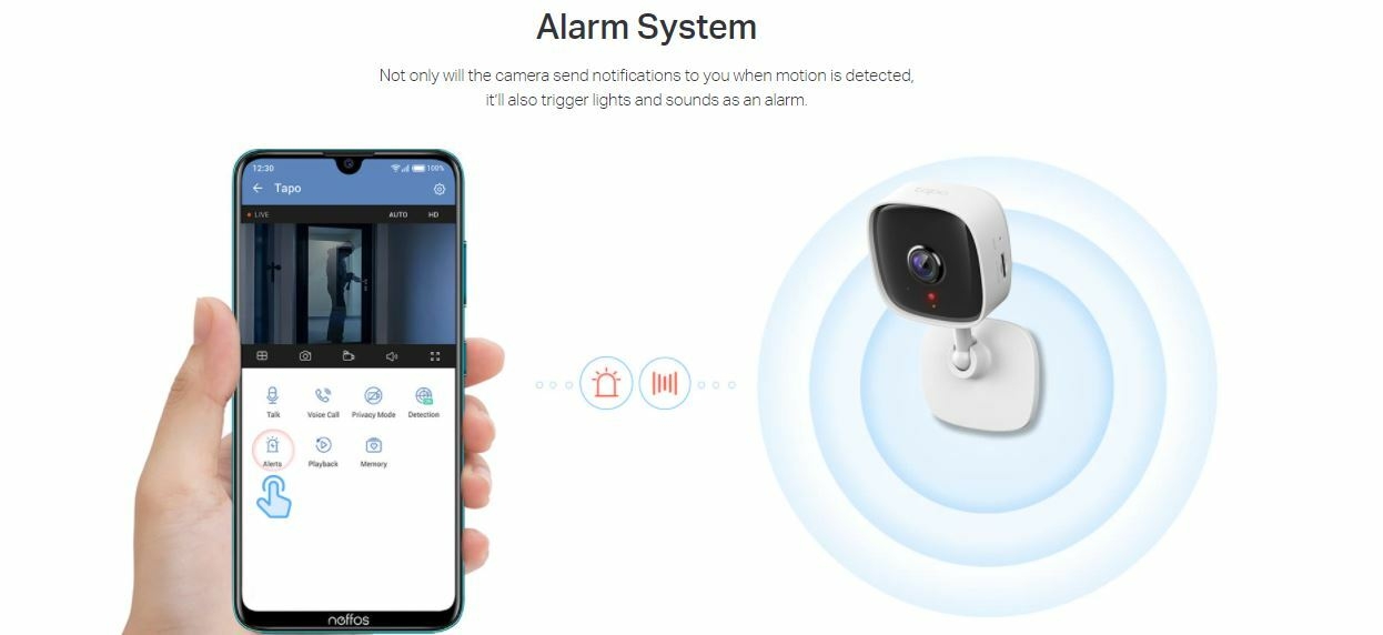 Tapo C100 Home Security Wi-Fi Camera image