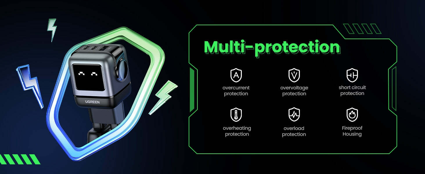 Nexode RG 65W GaN Charger (Black)