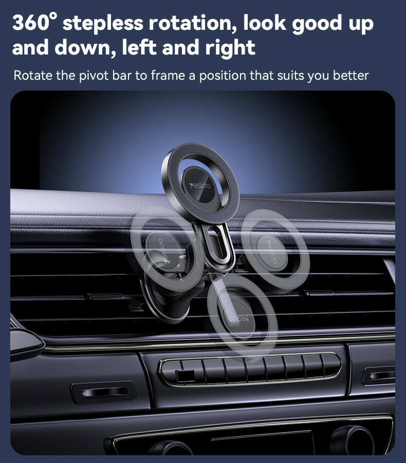 C209 Magnetic Air Vent Phone Holder Details