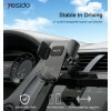 C163 Hot Selling Air Vent Phone Holder | Transparent Air Vent Mobile Phone Holder for Car