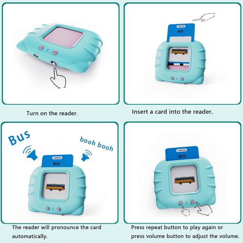 An educational audio game with music for children aged 1, 2, 3, 4, and 5 years old, containing 520 words. It includes preschool flashcards for boys to learn shapes, colors, numbers, the alphabet, and more.