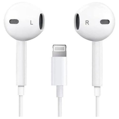 Wired Earbuds with Lightng Connector Certified No Bluetooth with Mic and Volume Control Noise Cancelling Wired in Ear Headphones Compatible with iPhone 14 Pro/14/13/12/SE/11/X/8/7