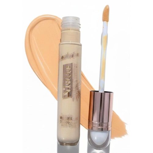 Sandra Cosmetics Matte High Coverage Concealer â€“ Full Coverage Concealer Cream, Luminous Eye Corrector for Dark Circles, Hydrating & Anti-Aging Under Eye Concealer with Satin Finish