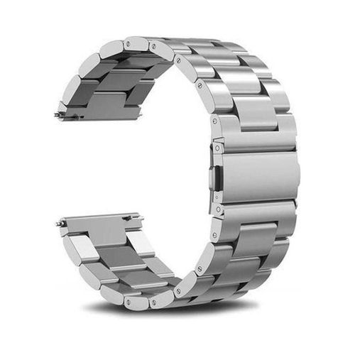 Replacement Stainless Band 20Mm For Samsung Galaxy Active 2 Watch 44Mm Silver