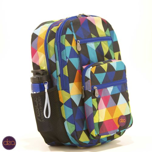 Laalaa School Backpack - Multicolor - (12)