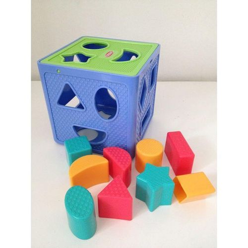 Magic Plastic Cube With Geometric Toy