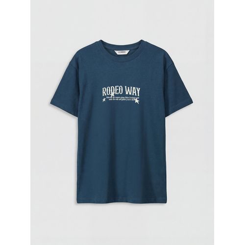 Crew Neck Printed Boy's T-Shirt