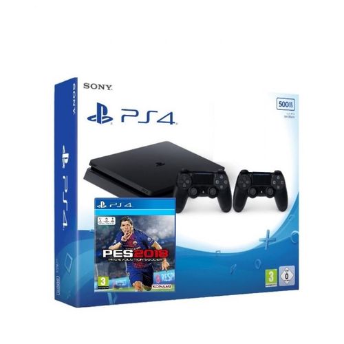 سعر Sony Playstation 4 Slim 500gb Gaming Console Black Pes 2018 Extra Controller فى مصر جوميا مصر كان بكام