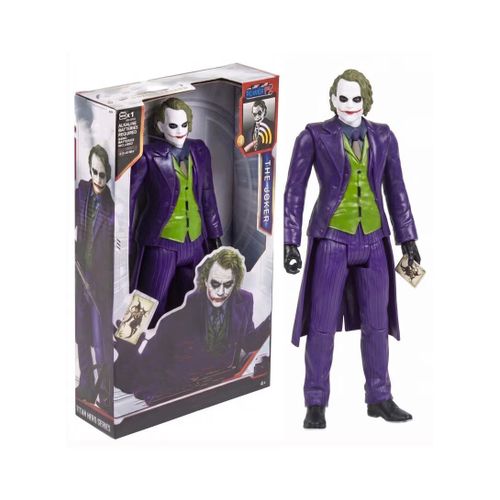Joker Character Toy 30cm Collectible Figure – 12 Inch Titan Hero Series Supervillain Toy with Lights & Sound Comic Inspired Action Figure Model Joker Card Interactive Toy Gift for Kids & Collectors Birthday, Eid, Christmas Ages 4+