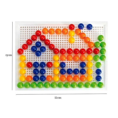 Colorful Pin Card Board - A fine motor skills development toy for children aged 3 and up