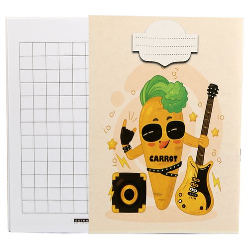 EXTRALINE NOTEBOOK 40 Papers SQUARED DOBLIX 60gm 225165cm