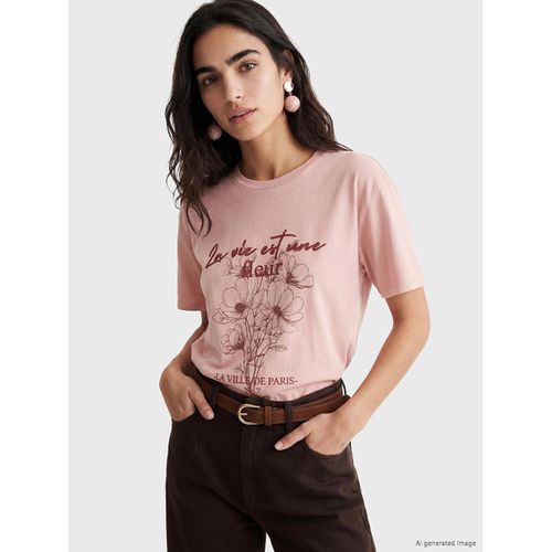 Oversize 100% Cotton Women's T-Shirt