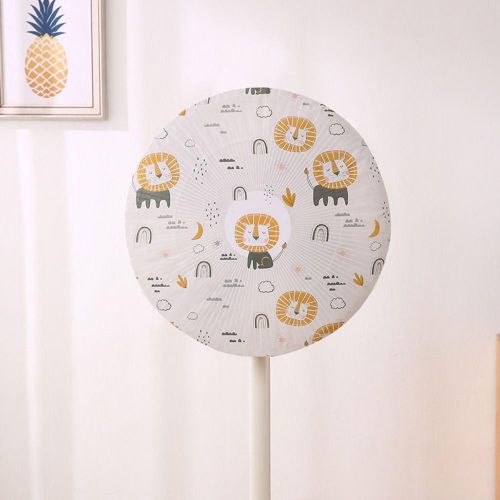 Imported Waterproof Desk Fan Cover - Large Size (Cute Disney Prints, Dustproof & Water-Resistant Off-Season Storage Protector)