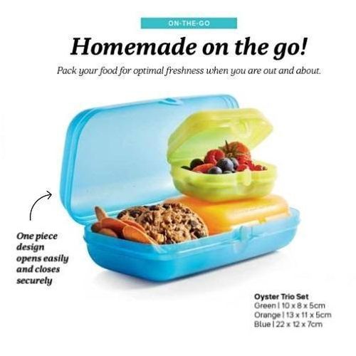 Lunch Box Set - 3 Pcs