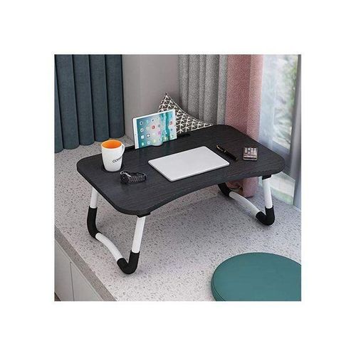 Table And Cup Holder - Black Design for Convenience