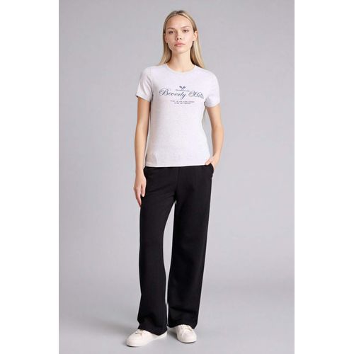 Straight Fit Basic Trousers