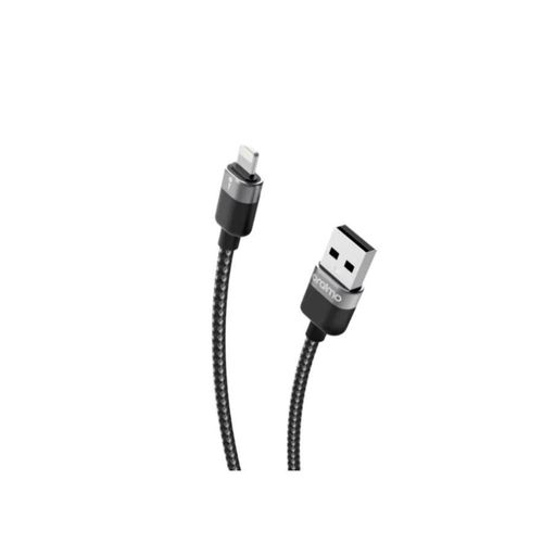 Oraimo SolidLine Mobile Phone USB Cables, 5V 2A Cable Fast Charging USB To Lightning Cable 1M Cable, Bend Resistant And High Transfer Speed Black