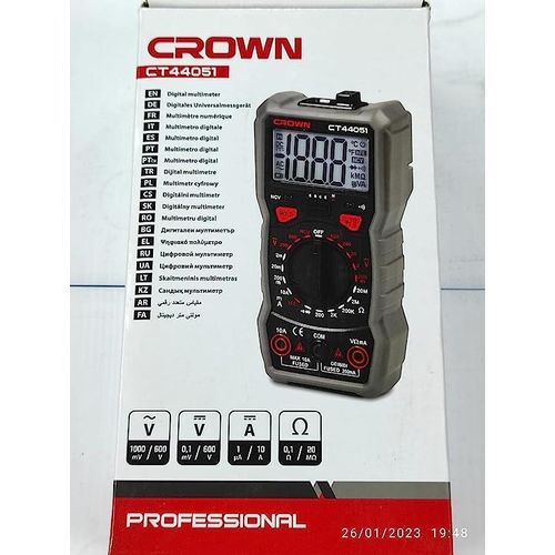 Digital multimeter 600 volts