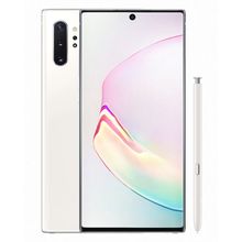 Galaxy Note10+ - 6.8 بوصة 256 جيجا بايت/12 جيجا بايت ثنائي الشريحة 4G موبايل - أبيض