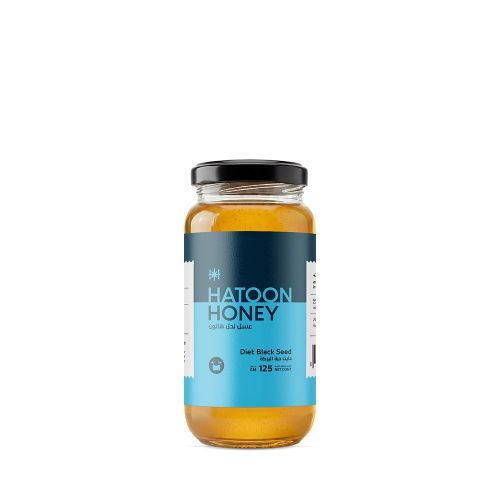 Diet Black Seed Honey Natural Organic – Raw Honey – 125g – Product of Egypt