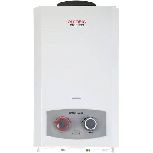 Water Heater Gas Tank WITH CHIMNEY 10 Liters White - 945105580